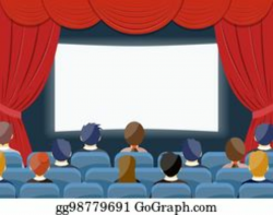 Movie Theater Clip Art - Royalty Free - GoGraph