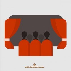 Audience clipart cinema, Audience cinema Transparent FREE ...