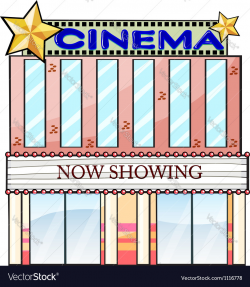 Movie Theater Building Clipart | Free download best Movie ...