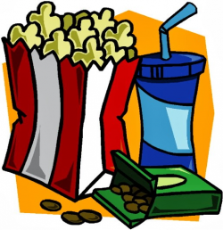 Movie Theater Candy Clipart - Clip Art Bay