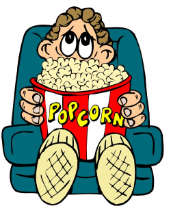 Watching Movie Clipart Images & Pictures - Becuo | Movie ...