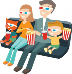 Theatre Clipart watch movie 1 - 595 X 612 Free Clip Art ...
