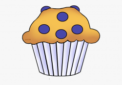 Blueberry Muffin - Transparent Muffin Clip Art, Cliparts ...