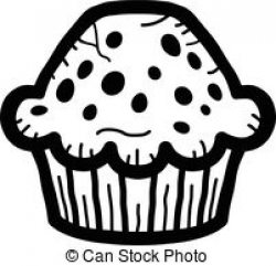 Muffin clipart black and white 2 » Clipart Station