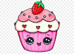 Dessin Cupcake Kawaii PNG Cupcake Drawing Clipart download ...