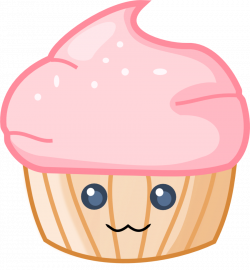 Muffin clipart kawaii, Muffin kawaii Transparent FREE for ...