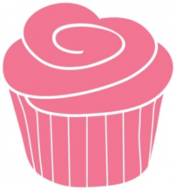 Pink Cupcakes Clipart | Free download best Pink Cupcakes ...