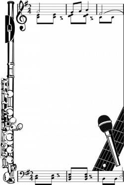 Free Music Border Cliparts, Download Free Clip Art, Free Clip Art on ...