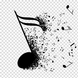 Black musical symbol, Musical note Blues, cool music background ...