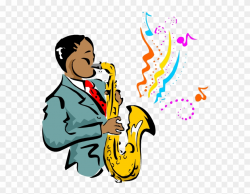 Live Festival In Downtown San Antonio This - Jazz Music Clip Art ...