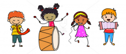 Music band kids | Free vectors, illustrations, graphics, clipart, PNG ...
