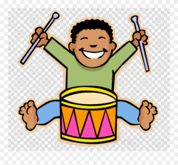 Download Kid Music Clipart Children\'s Music Clip Art - Boy With Drum ...