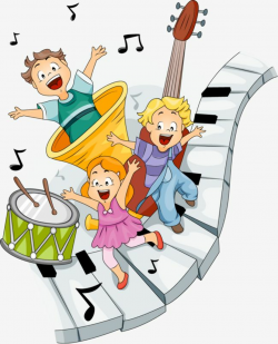 vector character | MUSIC IN THE AIR | Music clipart, Music for kids ...