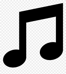 Music Note Clip Art Musical Notes 2 Half Clipart Transparent - Music ...