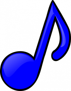 Blue Music Note Clipart | Clipart Panda - Free Clipart Images