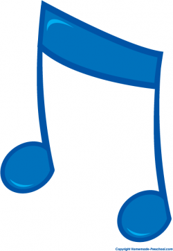 Blue Music Note Clipart | Clipart Panda - Free Clipart Images