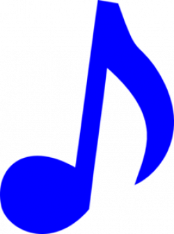 Blue Music Note Clipart | Clipart Panda - Free Clipart Images