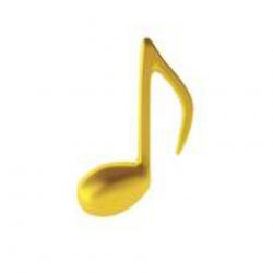 3D Music Note Gold Sign Stock Illustrations - Royalty Free - GoGraph