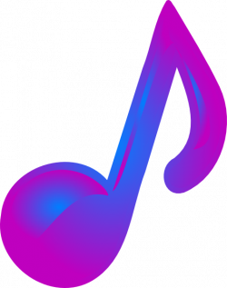 Purple Music Note Clip Art | Clipart Panda - Free Clipart Images