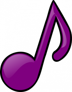 Purple Music Note Clip Art | Clipart Panda - Free Clipart Images