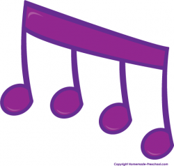 Purple Music Note Clipart | Clipart Panda - Free Clipart Images