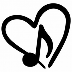 Music note love | Music | Music notes, Music clipart, Music tattoos