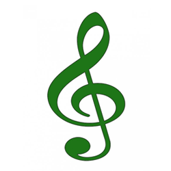 Free Clip Art Music Symbols - Treble Clef | Music | Treble clef ...