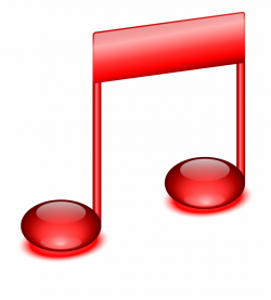 This Free Icons Png Design Of Music Note Icon - Red Musical Notes ...