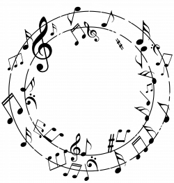 Frame Border Music Notes Transparent Image | Gallery ...