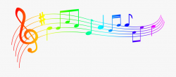 Colorful Music Clipart - Musical Notes Transparent ...