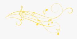 Transparent Music Notes Transparent Png - Yellow Music Note ...