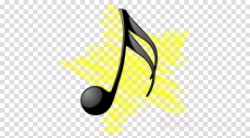 Music Note clipart - Music, Yellow, Line, transparent clip art