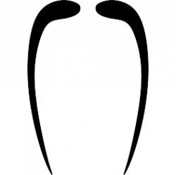 Fu manchu mustache clipart clipart images gallery for free ...