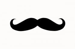 Black Mustache Clip Art at Clker.com - vector clip art ...