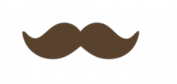 Mustache clipart brown, Mustache brown Transparent FREE for ...