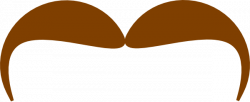 Brown Mustache Clip Art at Clker.com - vector clip art ...