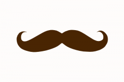 Brown Mustache PNG, SVG Clip art for Web - Download Clip Art ...