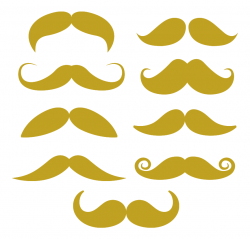 Collection of various mustache Decals | Vinyl decals, Best ...