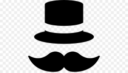Top Hat Cartoon clipart - Moustache, Hat, Fashion ...