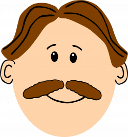 Mustache clipart man hair, Mustache man hair Transparent ...