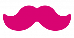 Moustache clipart pink, Moustache pink Transparent FREE for ...