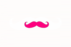 Pink Mustache Clip Art at Clker.com - vector clip art online ...