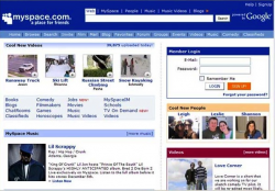 The Visual Evolution of the Myspace Design | Failed ...