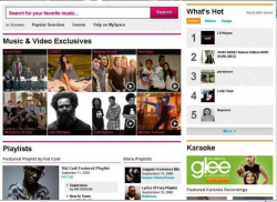 MySpace Music Rolls Out A Sleek, More Interactive Homepage ...