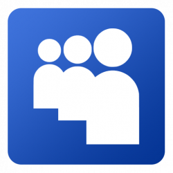 Icono Myspace, red social Gratis de Flat Gradient Social Icons