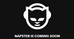 Napster returns! Well, it\'s a cat logo on top of Rhapsody ...