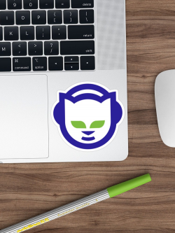 Napster Retro Logo | Sticker