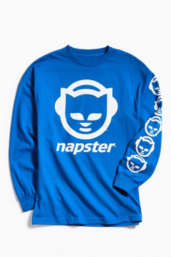 Napster Logo Long Sleeve Tee