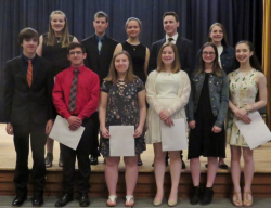 April 11, 2018 - National Honor Society Induction Ceremony ...