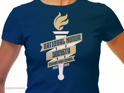 CHS NHS Logo T-Shirt by Leighton Hubbell on Dribbble